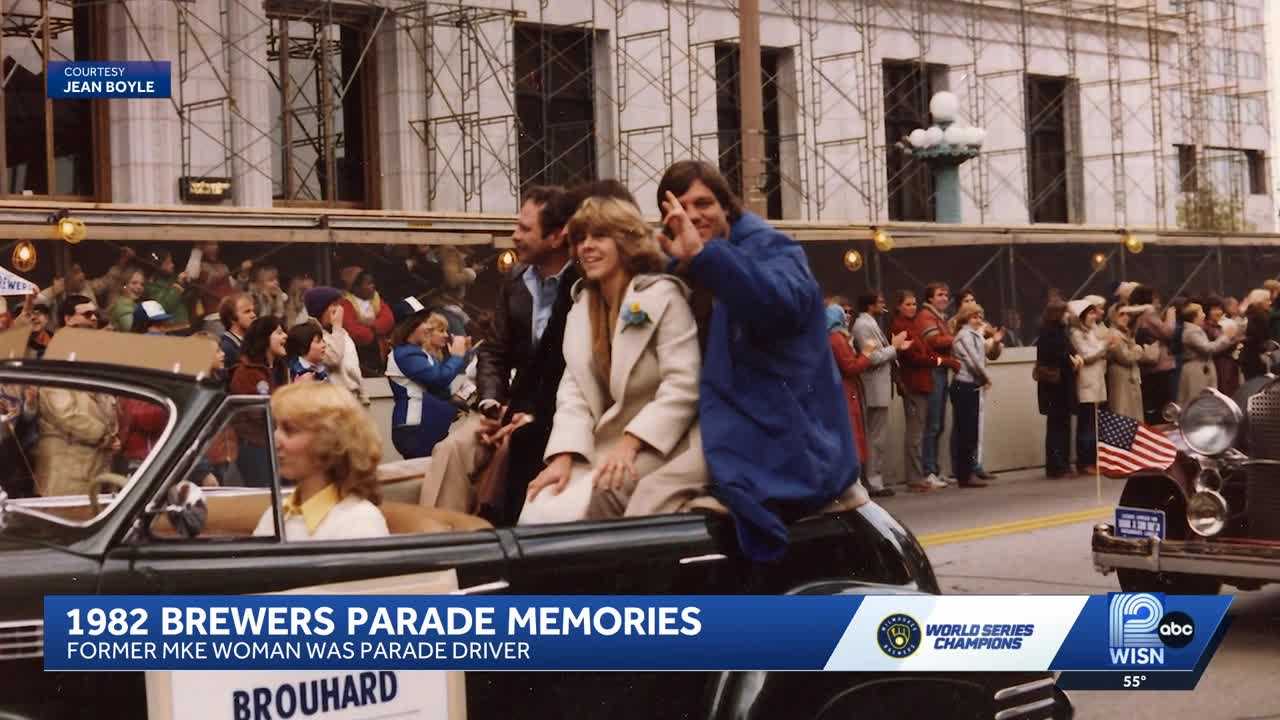 Former Milwaukee woman recalls driving Brewers players in 1982 parade — Wauwatosa Sports news