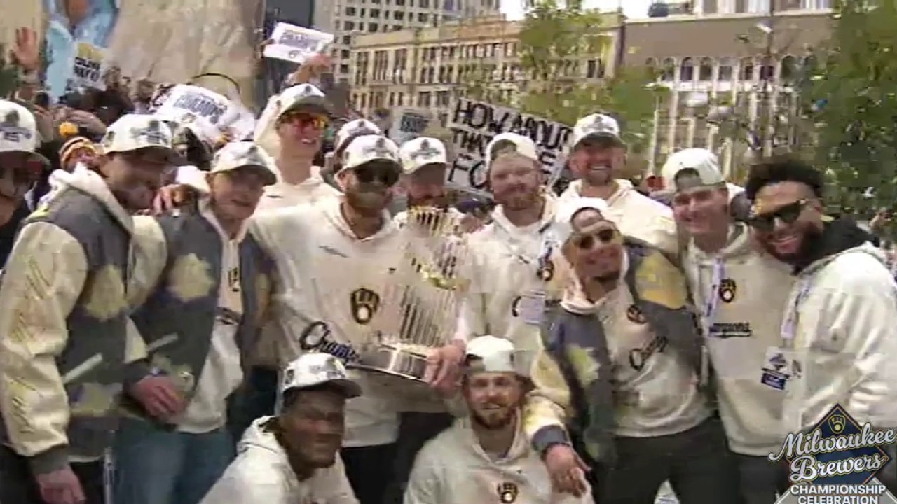 Brewers join fans on street at celebration parade — Wauwatosa Arts news