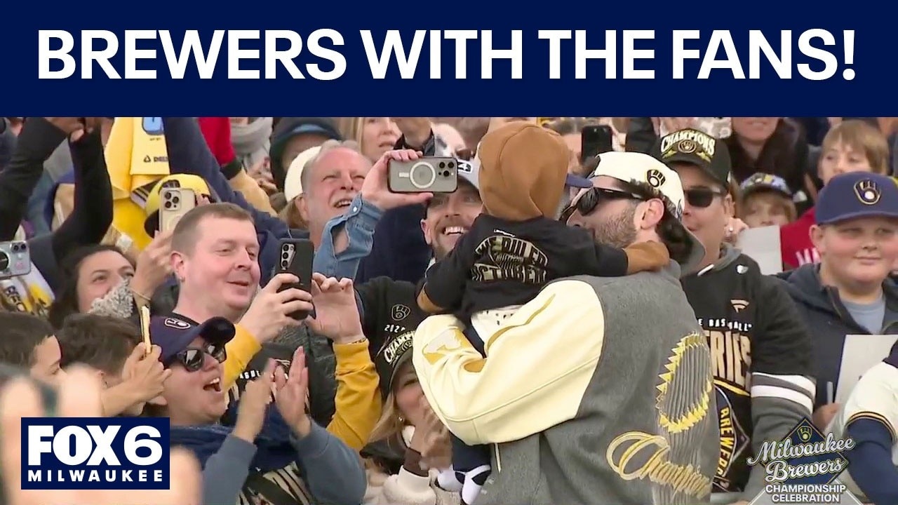 Brewers Championship Parade: Fans get up-close moments with team — Wauwatosa Sports news